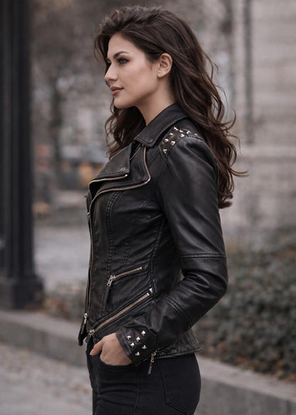 Leather Biker Jacket