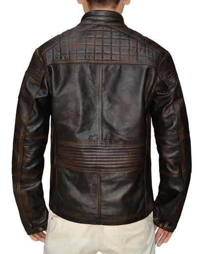 Leather Moto Jacket
