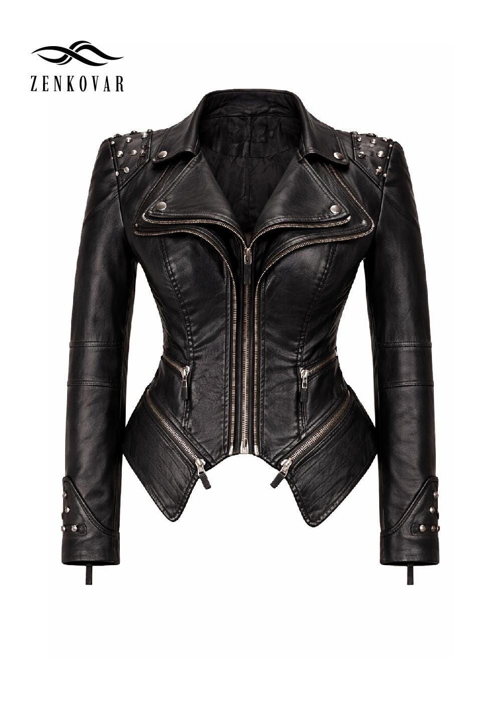 Leather Biker Jacket