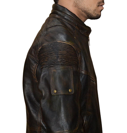 Leather Moto Jacket